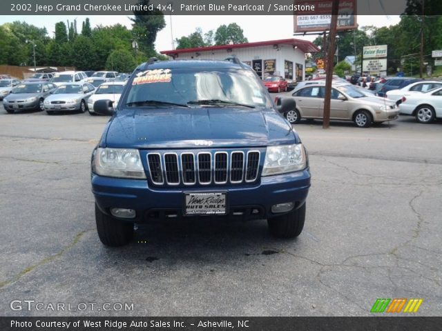 2002 Jeep Grand Cherokee Limited 4x4 in Patriot Blue Pearlcoat