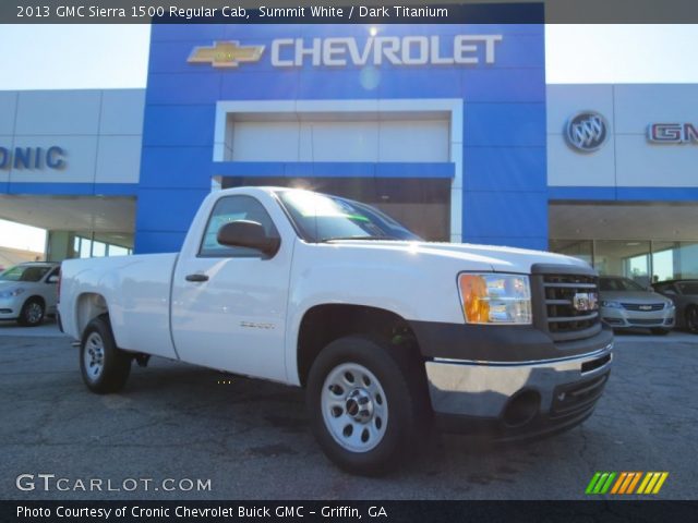 2013 GMC Sierra 1500 Regular Cab in Summit White