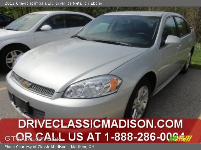 2013 Chevrolet Impala LT in Silver Ice Metallic