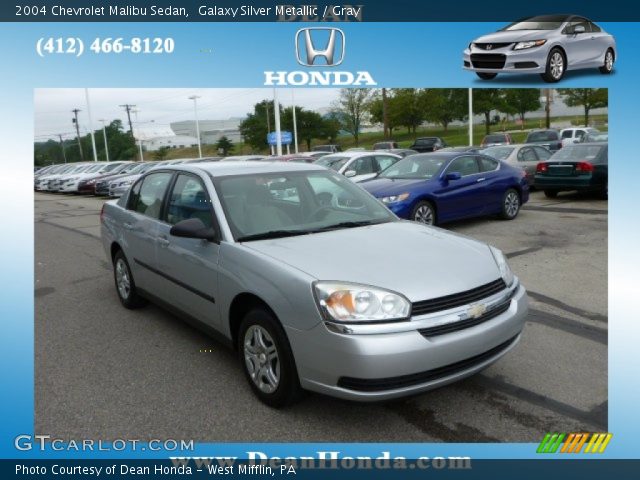 2004 Chevrolet Malibu Sedan in Galaxy Silver Metallic