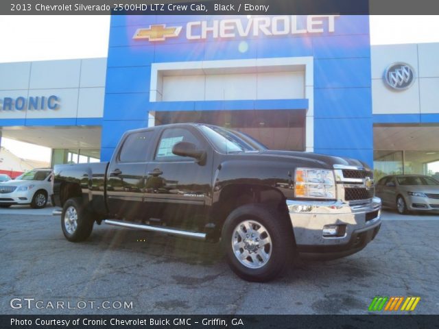 2013 Chevrolet Silverado 2500HD LTZ Crew Cab in Black