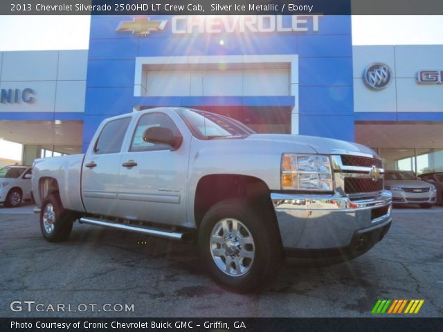 2013 Chevrolet Silverado 2500HD LT Crew Cab in Silver Ice Metallic