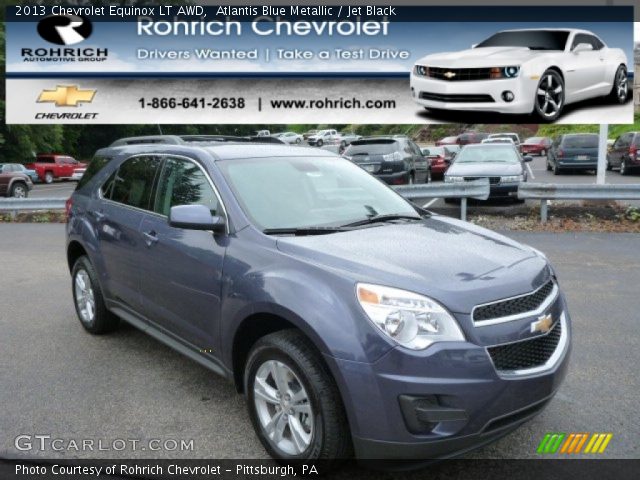 2013 Chevrolet Equinox LT AWD in Atlantis Blue Metallic