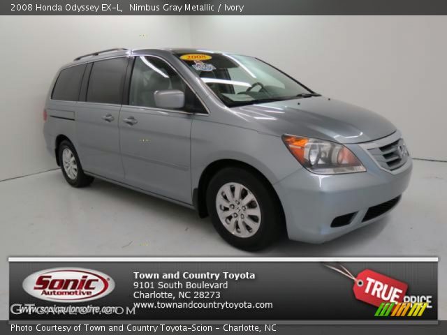 2008 Honda Odyssey EX-L in Nimbus Gray Metallic