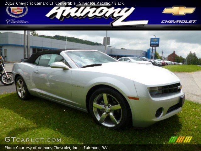 2012 Chevrolet Camaro LT Convertible in Silver Ice Metallic