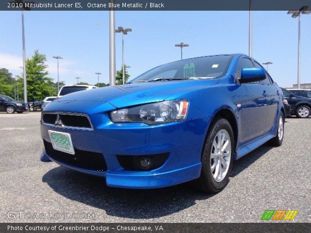 2010 Mitsubishi Lancer ES in Octane Blue Metallic