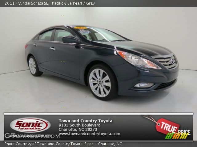 2011 Hyundai Sonata SE in Pacific Blue Pearl