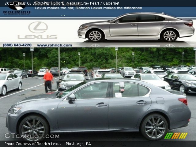 2013 Lexus GS 350 AWD F Sport in Nebula Gray Pearl