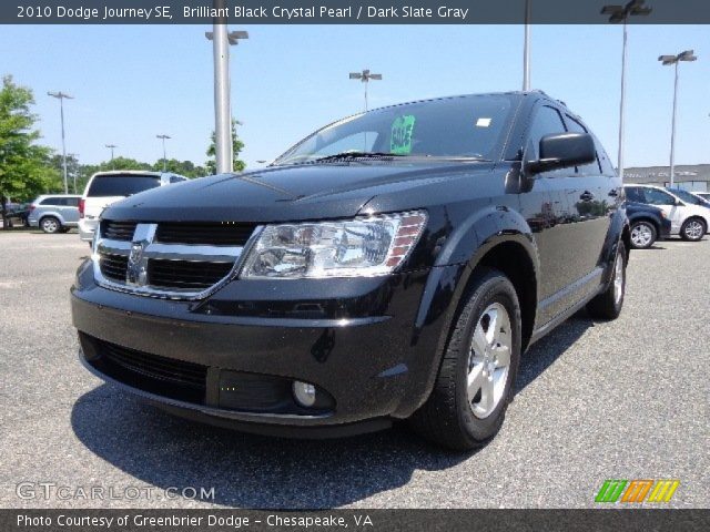 2010 Dodge Journey SE in Brilliant Black Crystal Pearl