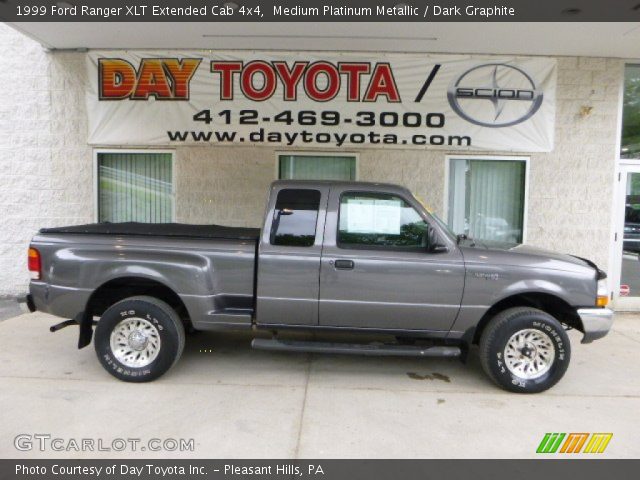 1999 Ford Ranger XLT Extended Cab 4x4 in Medium Platinum Metallic
