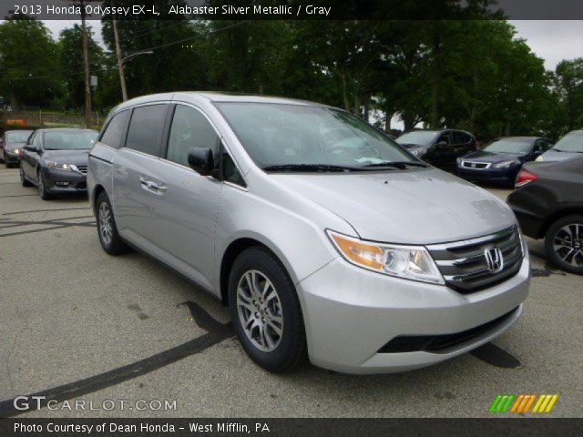 2013 Honda Odyssey EX-L in Alabaster Silver Metallic