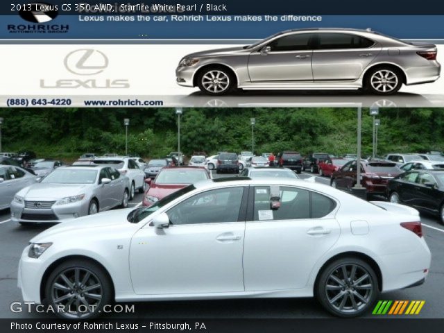 2013 Lexus GS 350 AWD in Starfire White Pearl