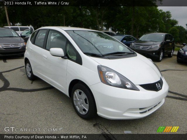 2013 Honda Fit  in Taffeta White