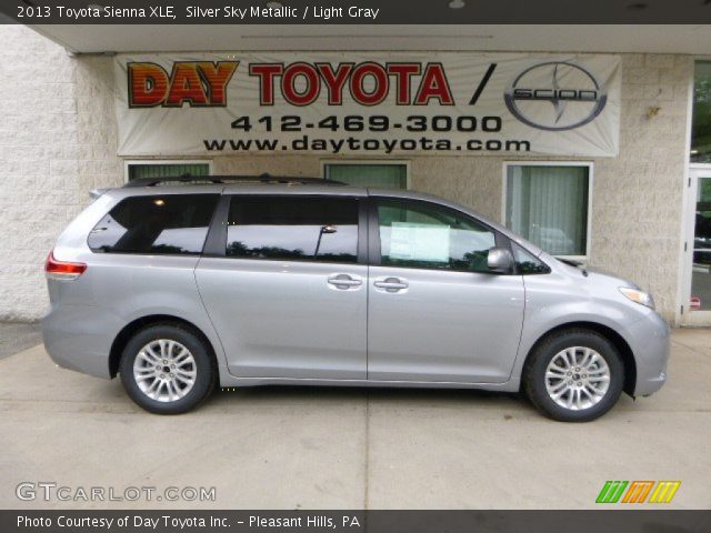 2013 Toyota Sienna XLE in Silver Sky Metallic