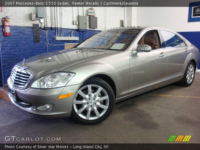 2007 Mercedes-Benz S 550 Sedan in Pewter Metallic