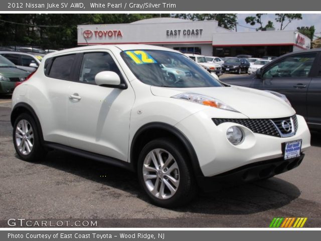 2012 Nissan Juke SV AWD in White Pearl
