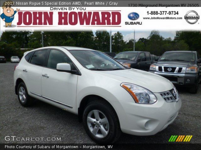2013 Nissan Rogue S Special Edition AWD in Pearl White