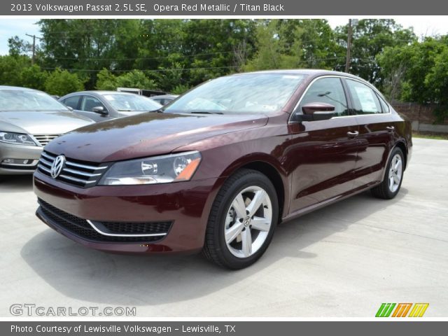 2013 Volkswagen Passat 2.5L SE in Opera Red Metallic