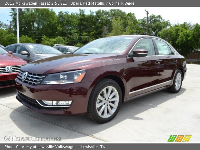 2013 Volkswagen Passat 2.5L SEL in Opera Red Metallic