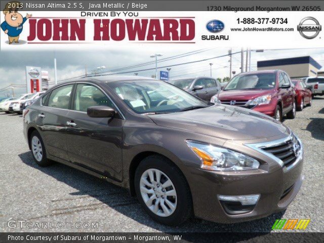 2013 Nissan Altima 2.5 S in Java Metallic