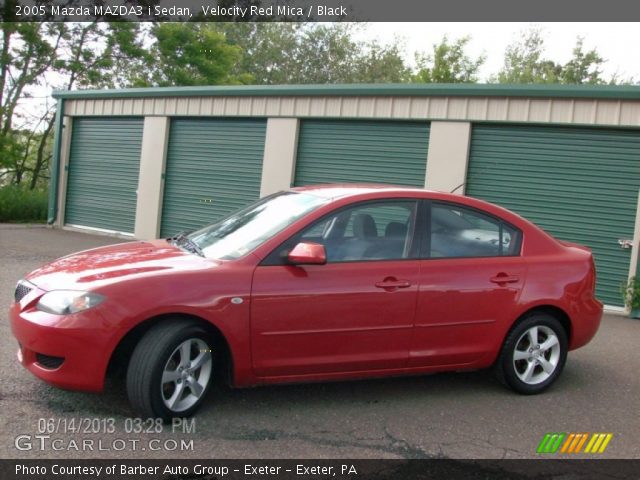 2005 Mazda MAZDA3 i Sedan in Velocity Red Mica