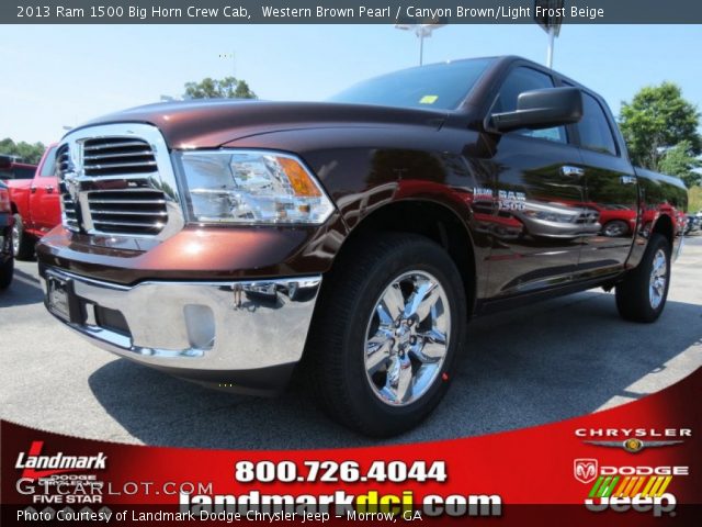 2013 Ram 1500 Big Horn Crew Cab in Western Brown Pearl