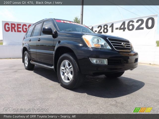 2007 Lexus GX 470 in Black Onyx