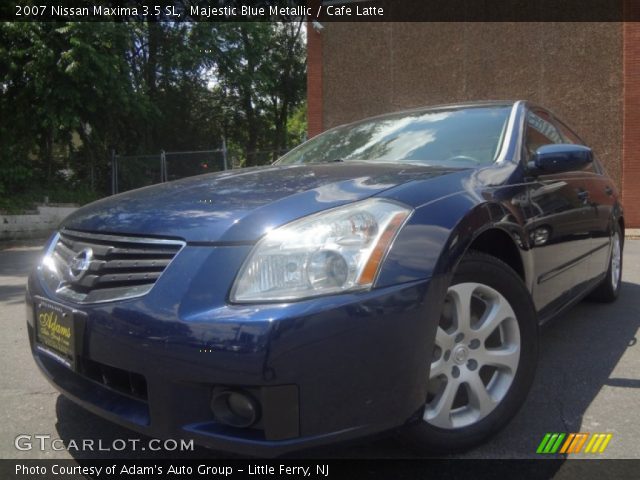 2007 Nissan Maxima 3.5 SL in Majestic Blue Metallic