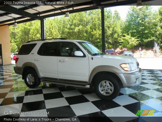 2003 Toyota Sequoia SR5 in Natural White
