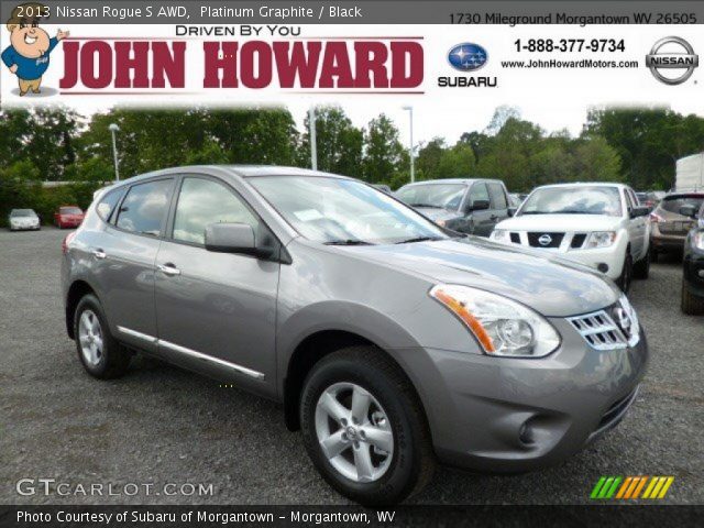 2013 Nissan Rogue S AWD in Platinum Graphite