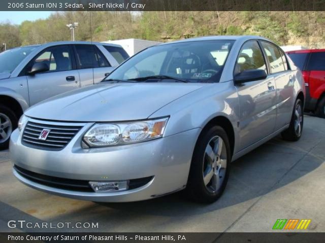 2006 Saturn ION 3 Sedan in Silver Nickel