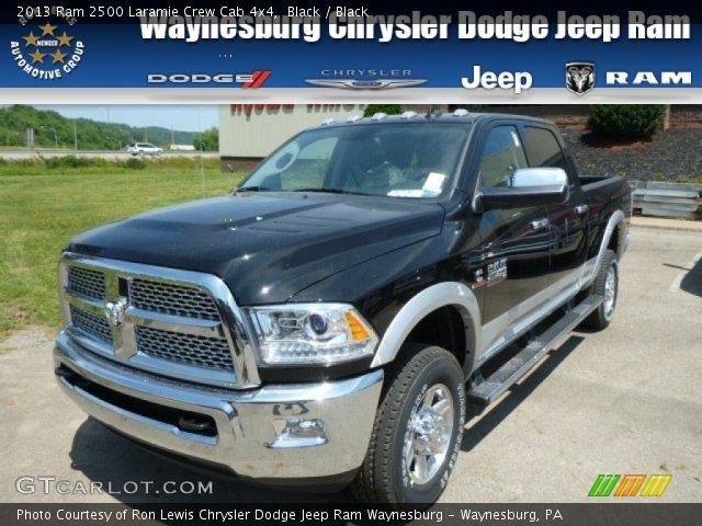 2013 Ram 2500 Laramie Crew Cab 4x4 in Black