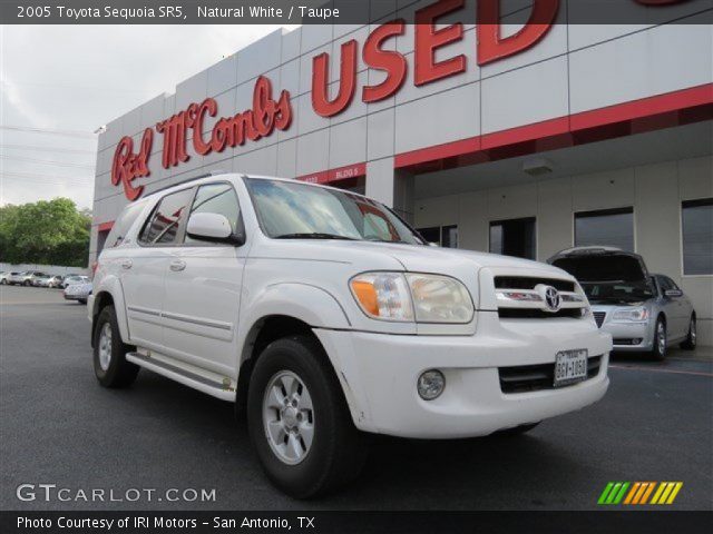 2005 Toyota Sequoia SR5 in Natural White
