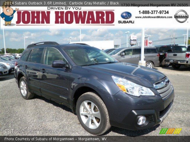 2014 Subaru Outback 3.6R Limited in Carbide Gray Metallic