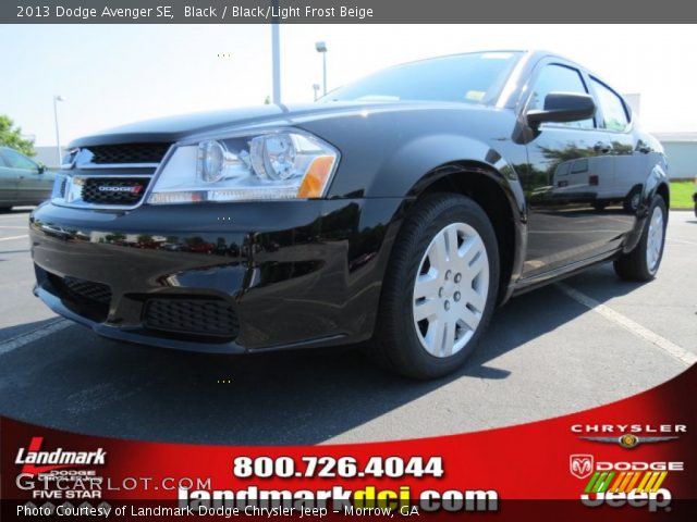 2013 Dodge Avenger SE in Black