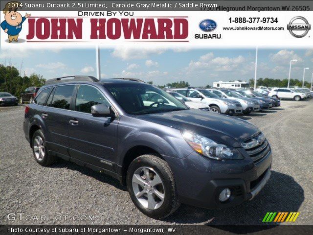 2014 Subaru Outback 2.5i Limited in Carbide Gray Metallic