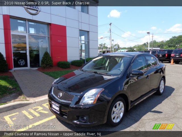2010 Nissan Sentra 2.0 SR in Super Black