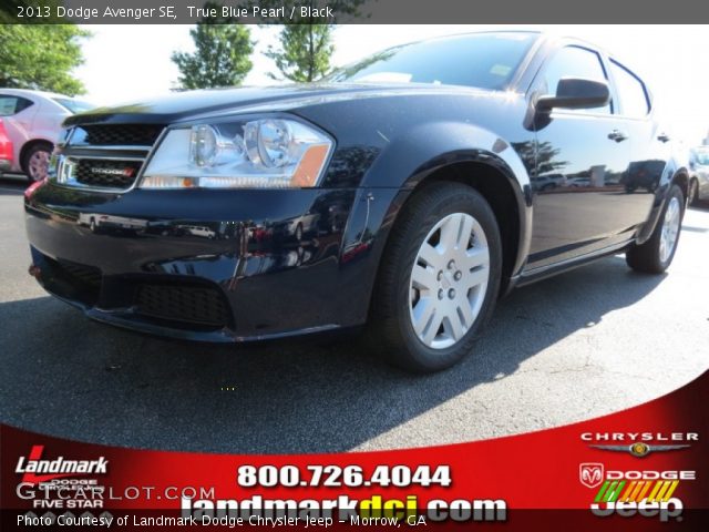2013 Dodge Avenger SE in True Blue Pearl