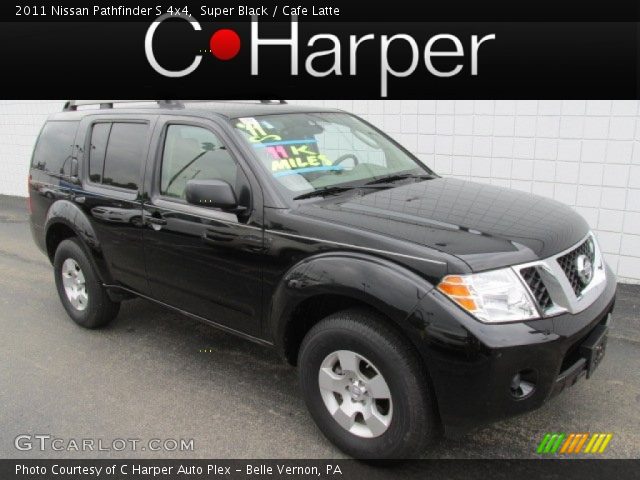 2011 Nissan Pathfinder S 4x4 in Super Black