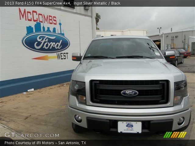 2013 Ford F150 FX4 SuperCrew 4x4 in Ingot Silver Metallic