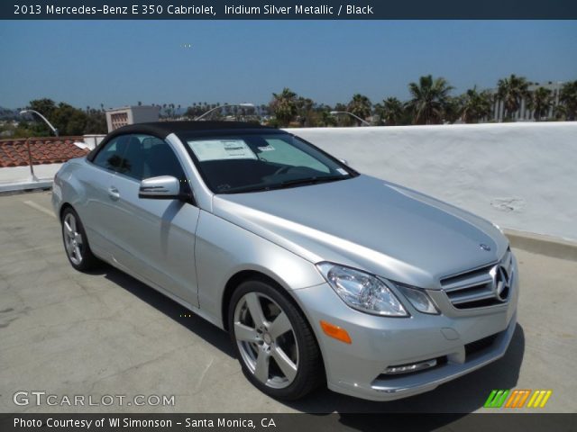 2013 Mercedes-Benz E 350 Cabriolet in Iridium Silver Metallic