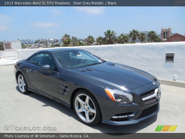 2013 Mercedes-Benz SL 550 Roadster in Steel Grey Metallic