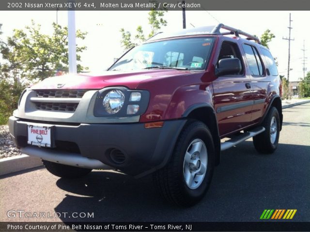 2002 Nissan Xterra XE V6 4x4 in Molten Lava Metallic
