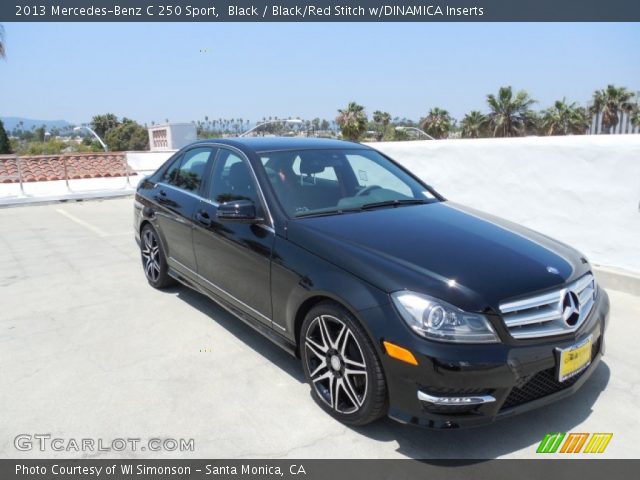 2013 Mercedes-Benz C 250 Sport in Black
