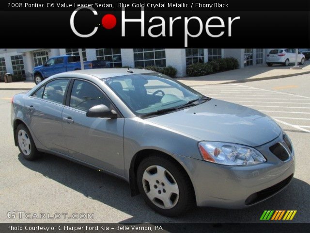 2008 Pontiac G6 Value Leader Sedan in Blue Gold Crystal Metallic