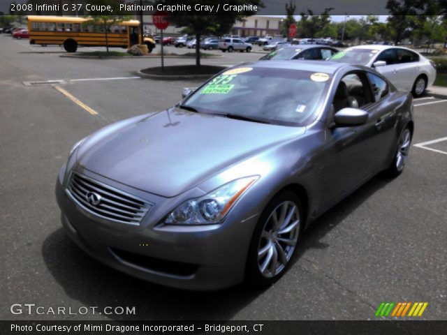 2008 Infiniti G 37 Coupe in Platinum Graphite Gray