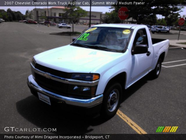 2007 Chevrolet Colorado Work Truck Regular Cab in Summit White