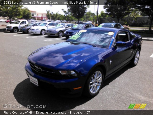 Kona Blue Metallic 2012 Ford Mustang V6 Premium Coupe
