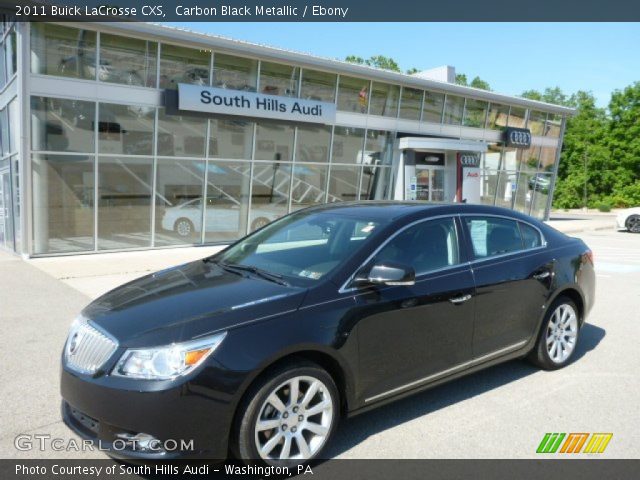 2011 Buick LaCrosse CXS in Carbon Black Metallic
