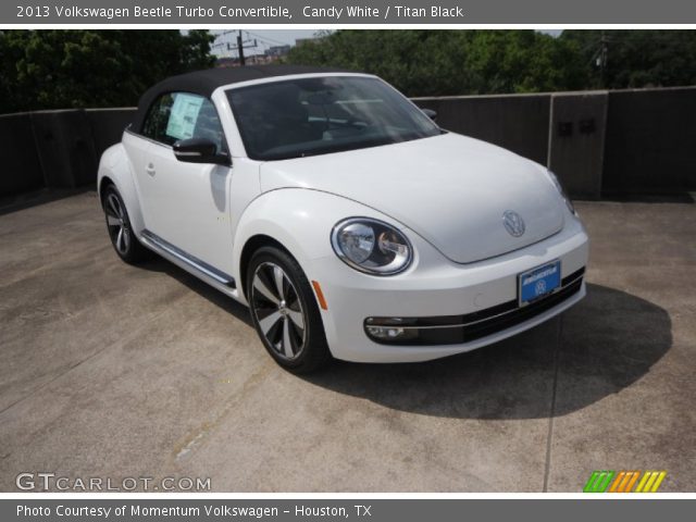2013 Volkswagen Beetle Turbo Convertible in Candy White